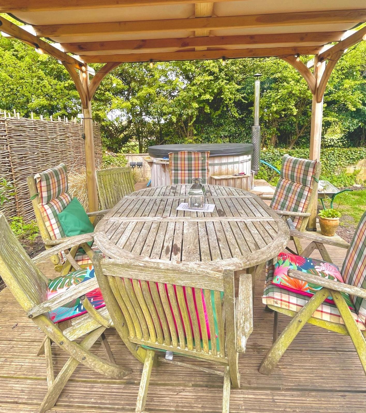 Stamford Meadows Glamping With Private Hot Tubs Hotel Eksteriør billede